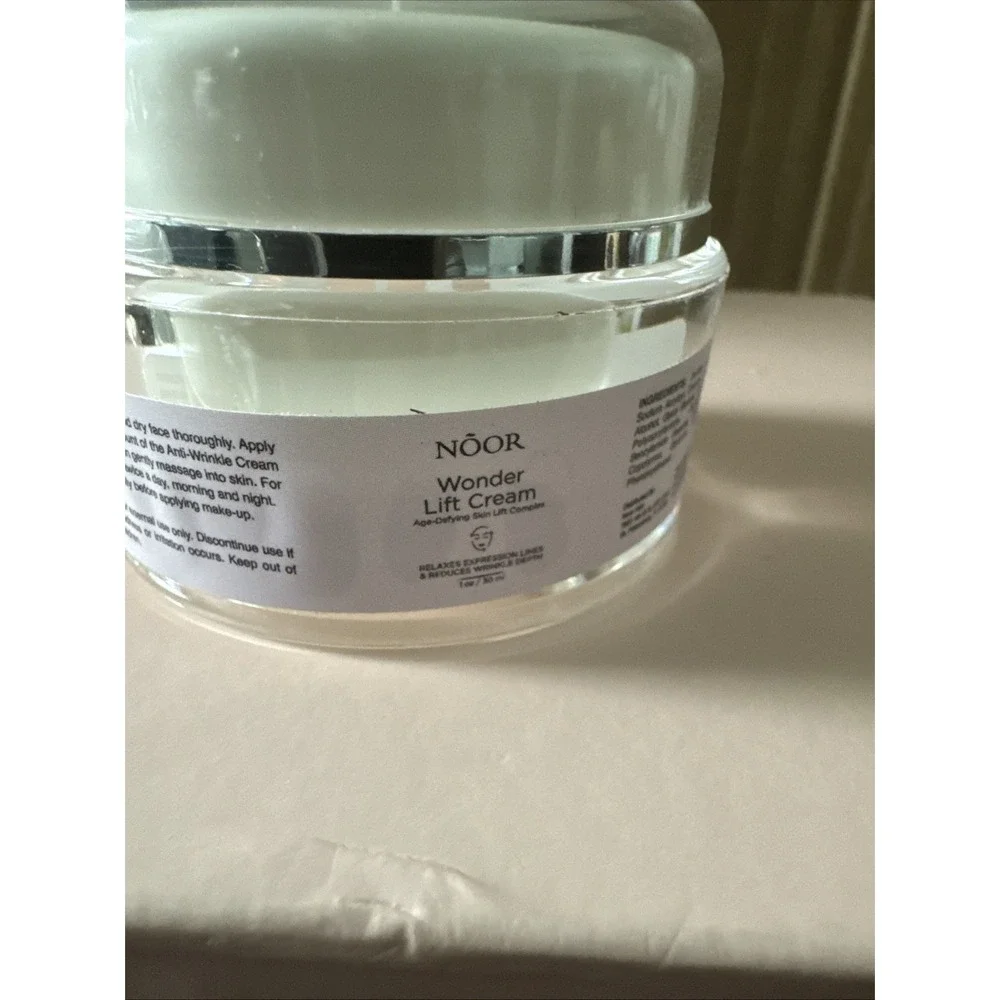 Noor Wonder Lift Cream for Women, Natural 1 Fl Oz (Pack of 1), SEALED